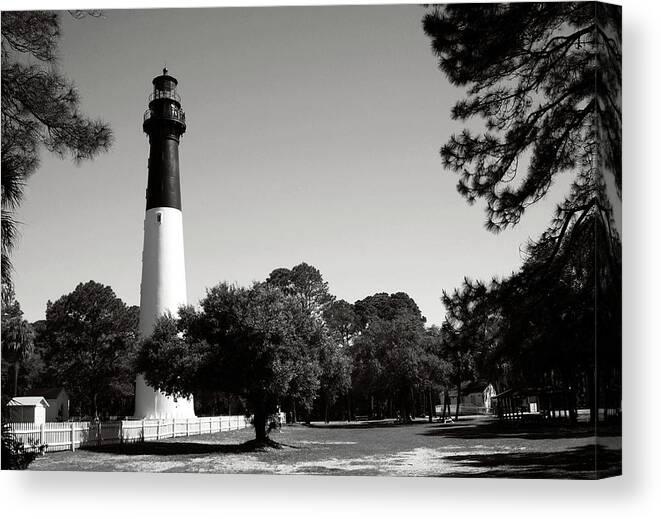 Hunting Island Lighthouse Canvas Print Photo