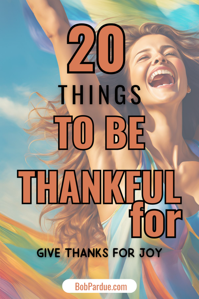 20 Sayings About Things To Be Grateful For