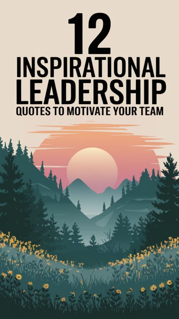 12 Inspirational Leadership Quotes to Motivate Your Team